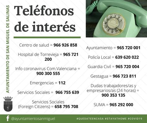 Teléfonos de interés